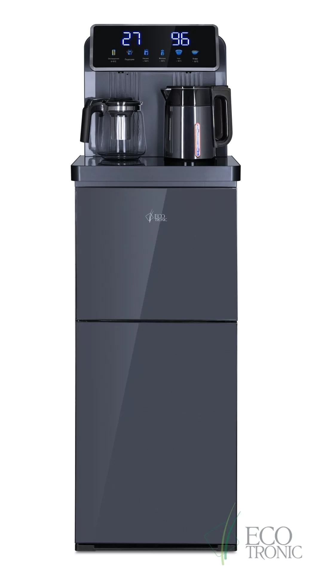 Тиабар Ecotronic TB35-LFR dark grey с холодильником